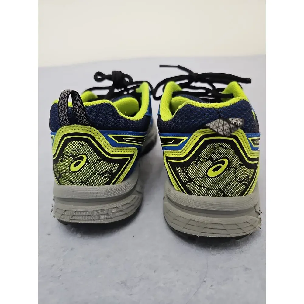 ASICS Kid's GEL-Venture 7 GS Running Shoes Blue/Black/Grey Size 6 Gym Sneakers